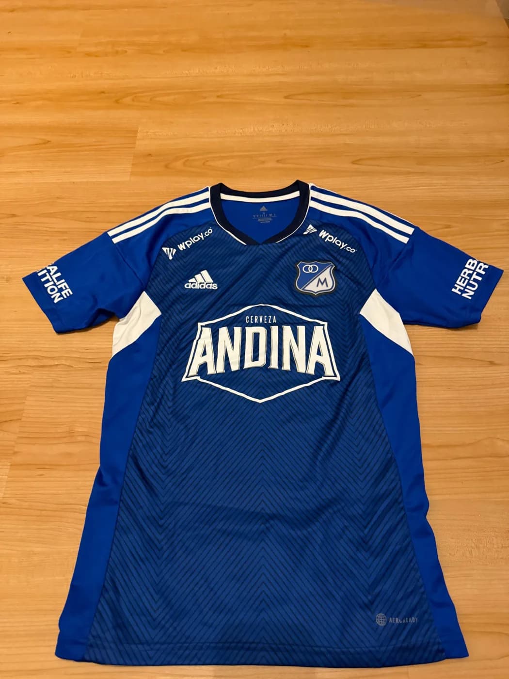 Millonarios FC 2023/2024 Home front view football shirt