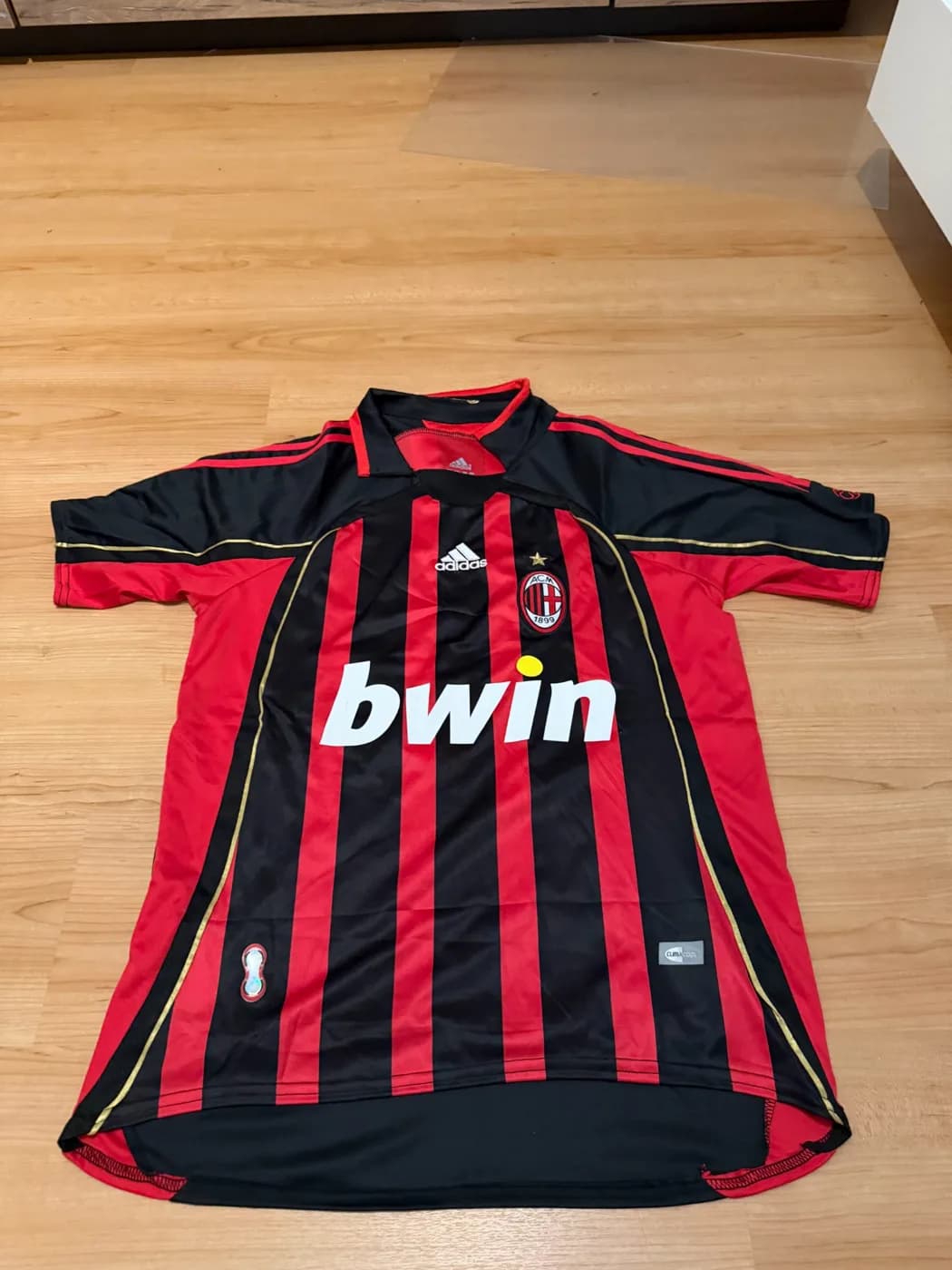 AC Milan 2006/2007 Clarence Seedorf Home front view football shirt