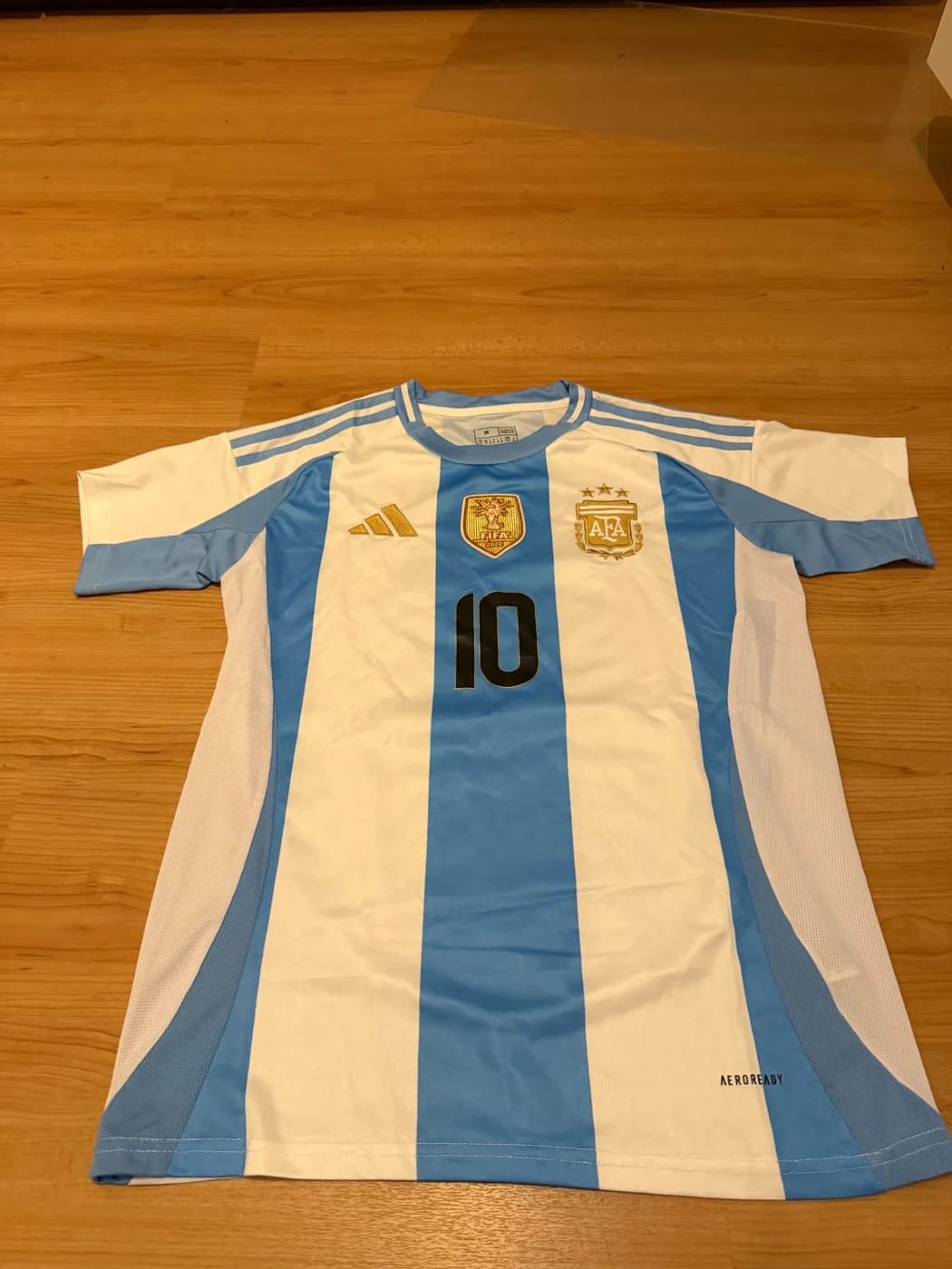 Argentina 2022 Lionel Messi Home front view football shirt