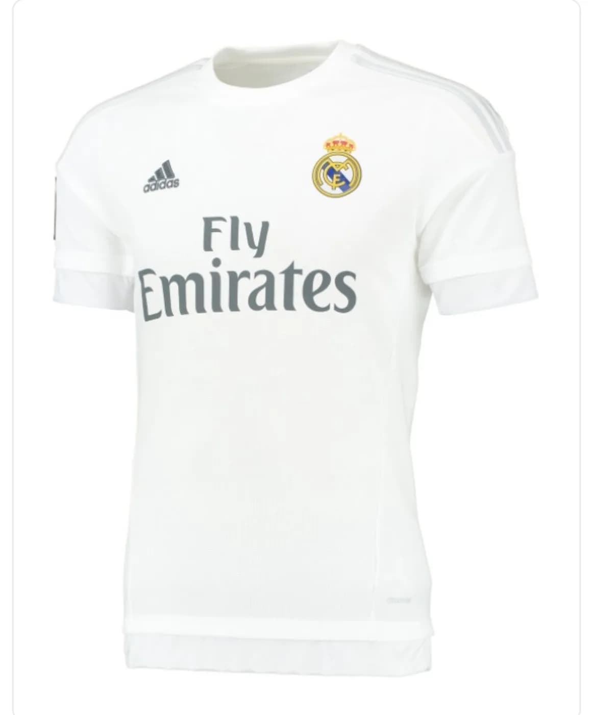 Real Madrid CF 2015/2016 Home front view football shirt