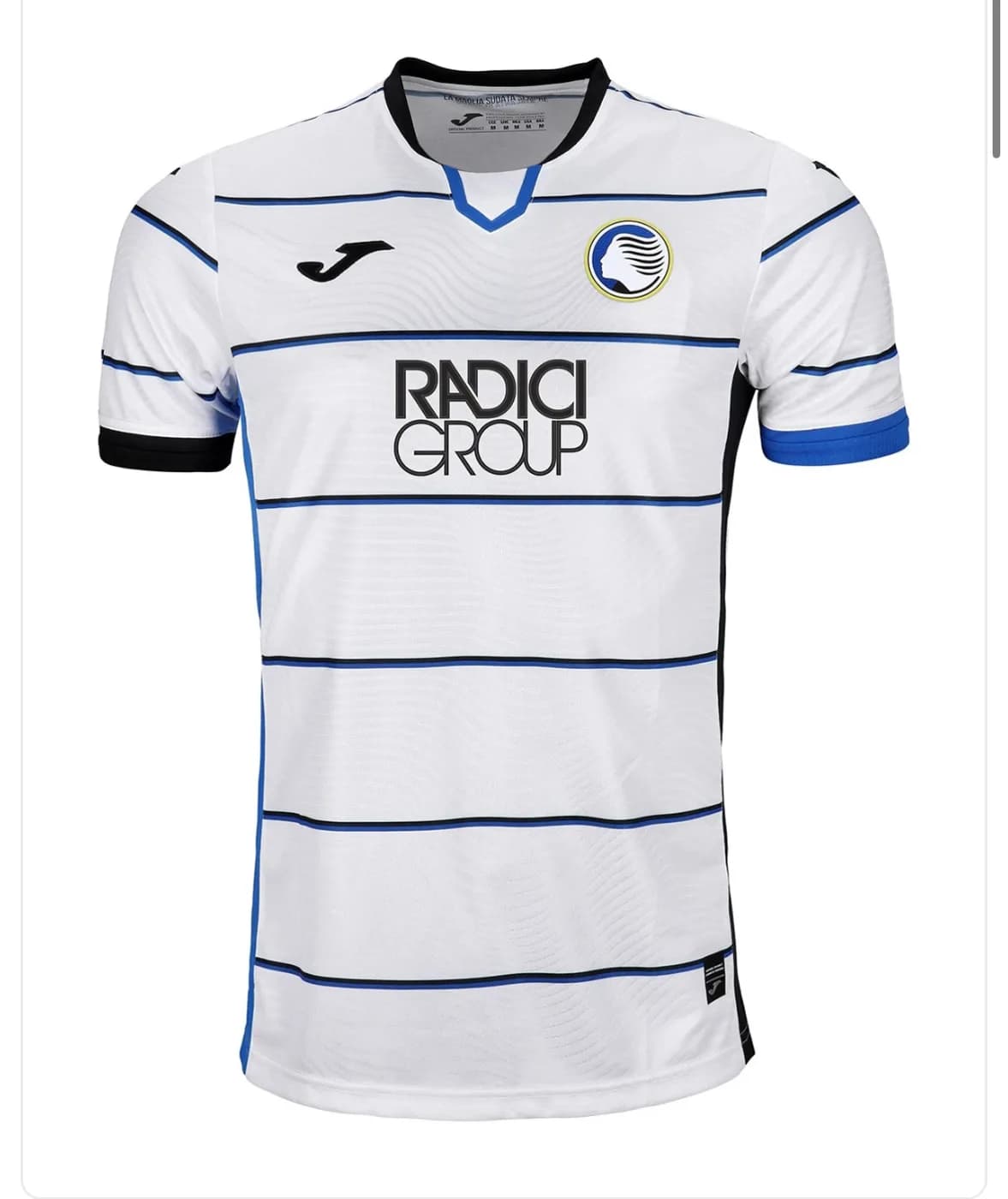 Atalanta BC 2023/2024 Éderson Away front view football shirt