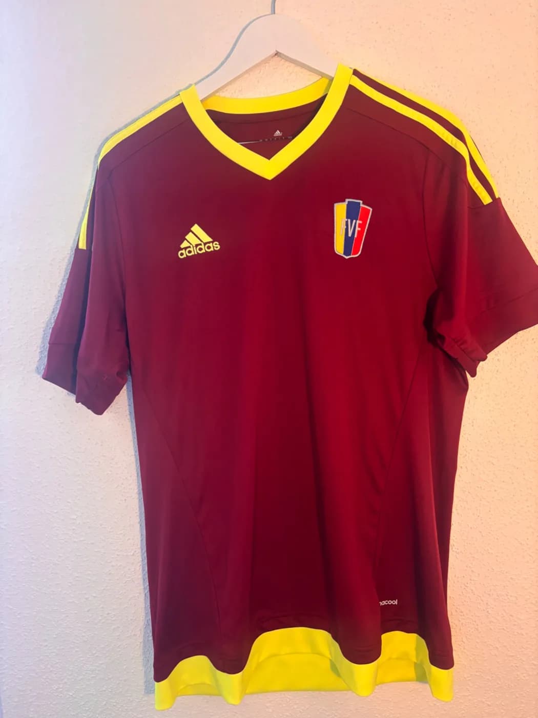 Venezuela Home front view football shirt