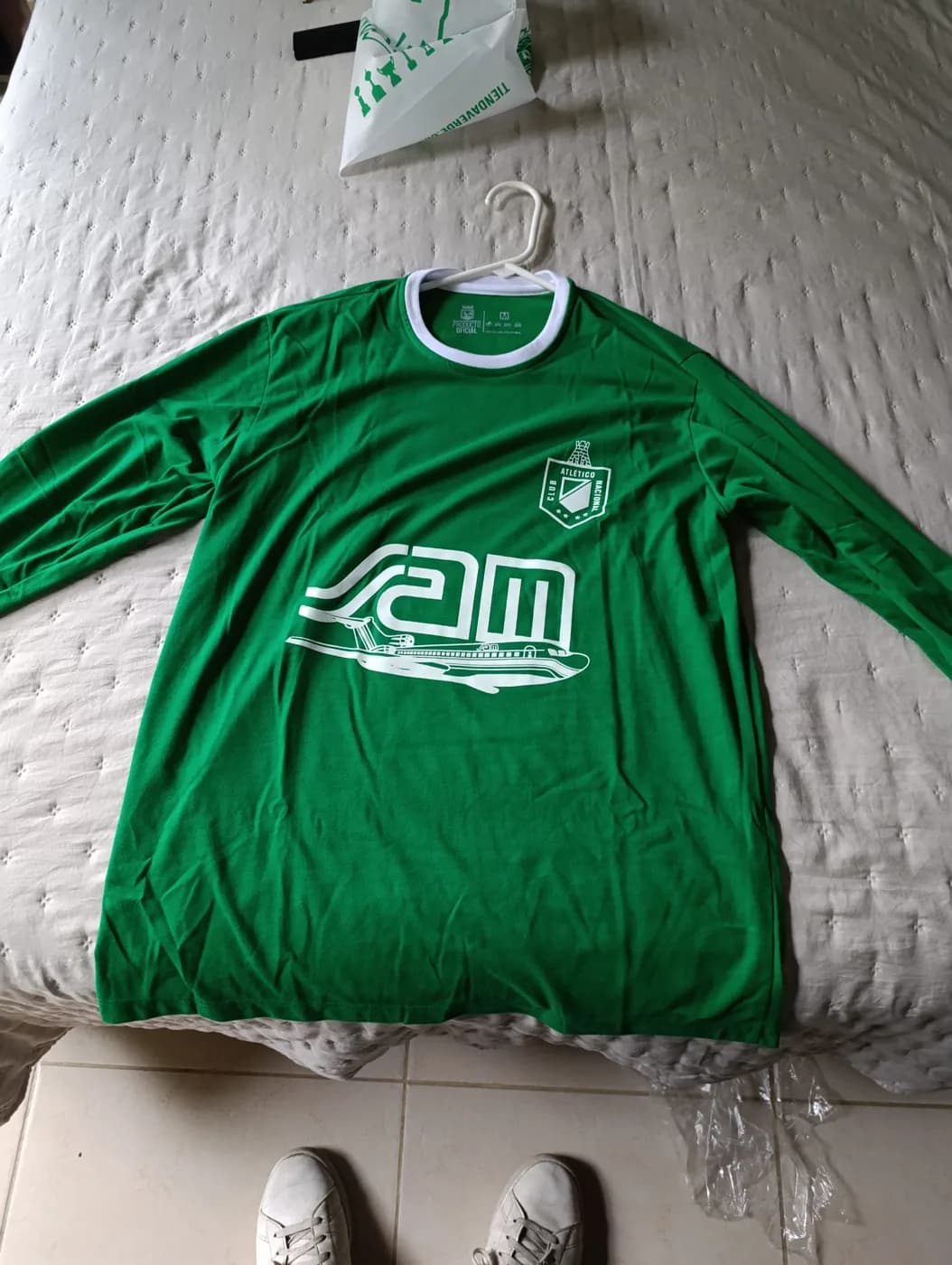 Club Atletico Nacional Home front view football shirt