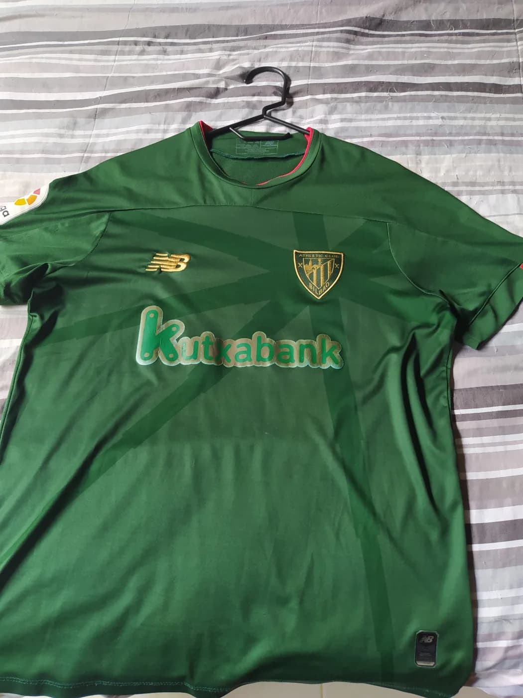 Athletic Club Away front view football shirt