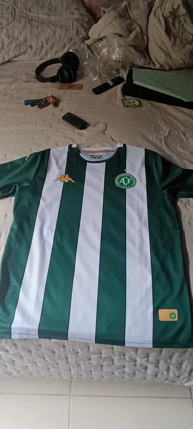 Associação Chapecoense de Futebol Home front view football shirt