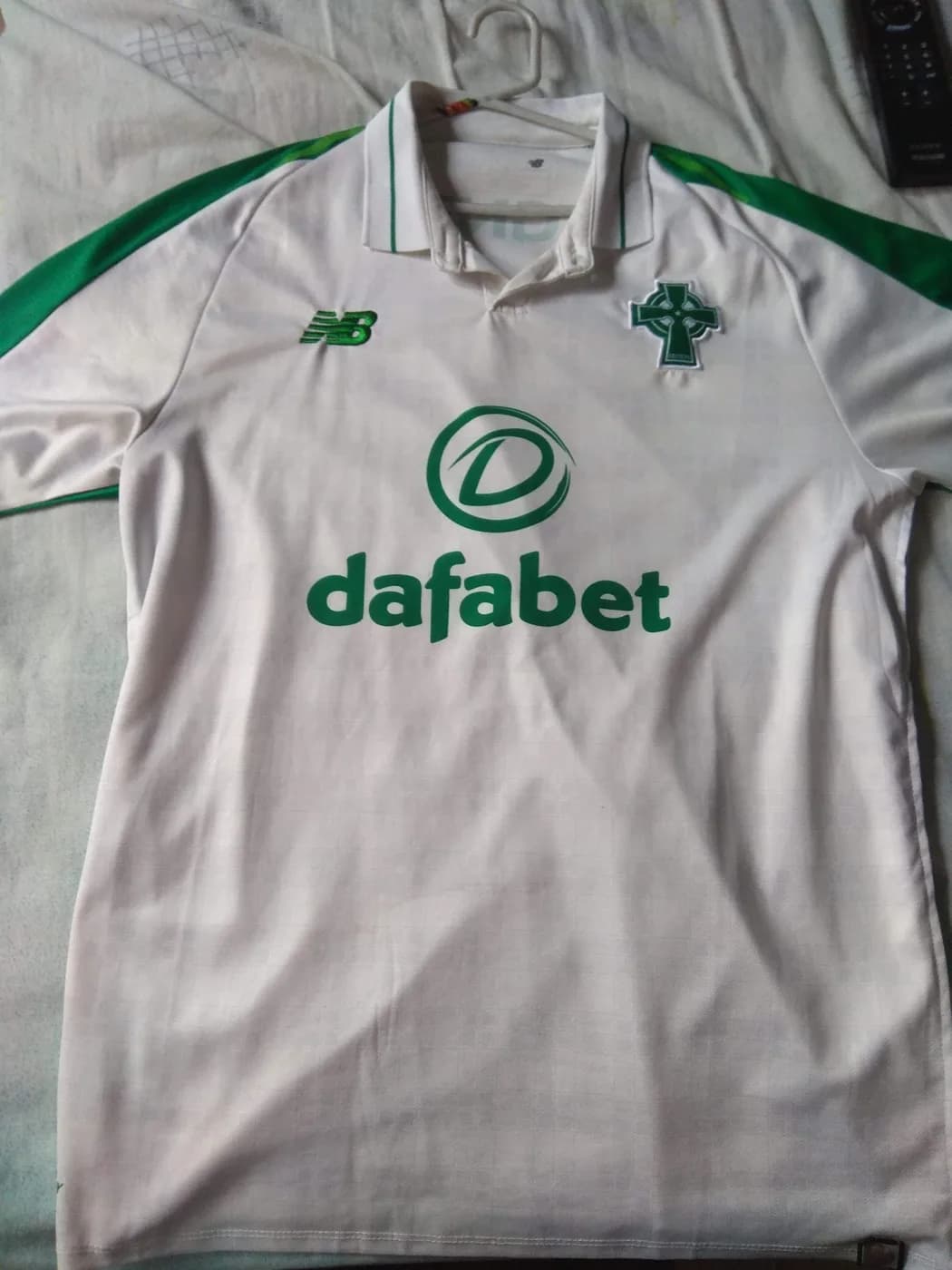 Celtic FC Away front view football shirt