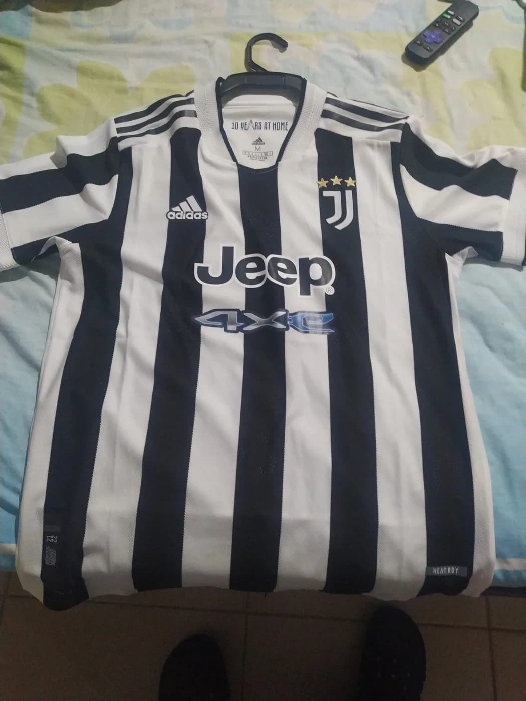 Juventus FC Home front view football shirt