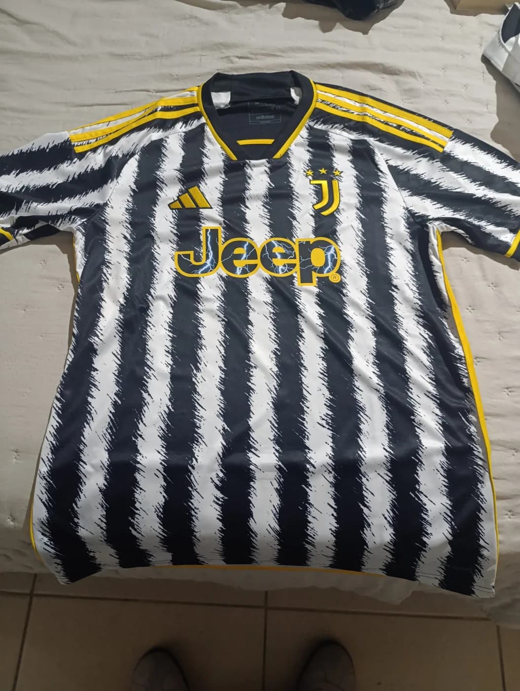 Juventus FC Home front view football shirt