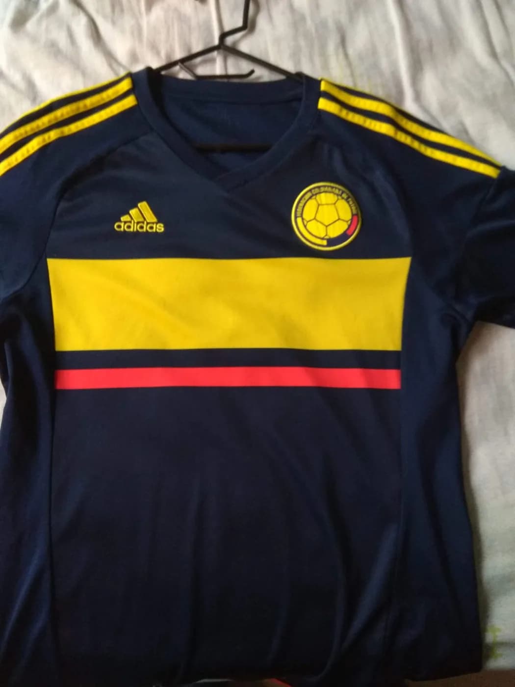 Colombia Third front view football shirt