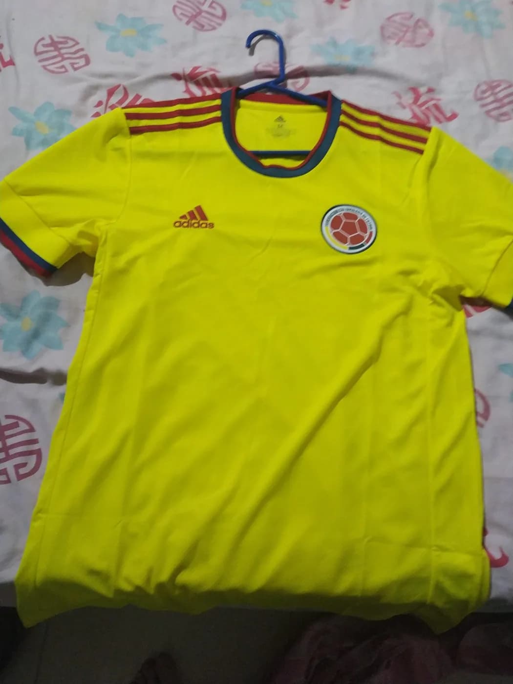 Colombia Home front view football shirt