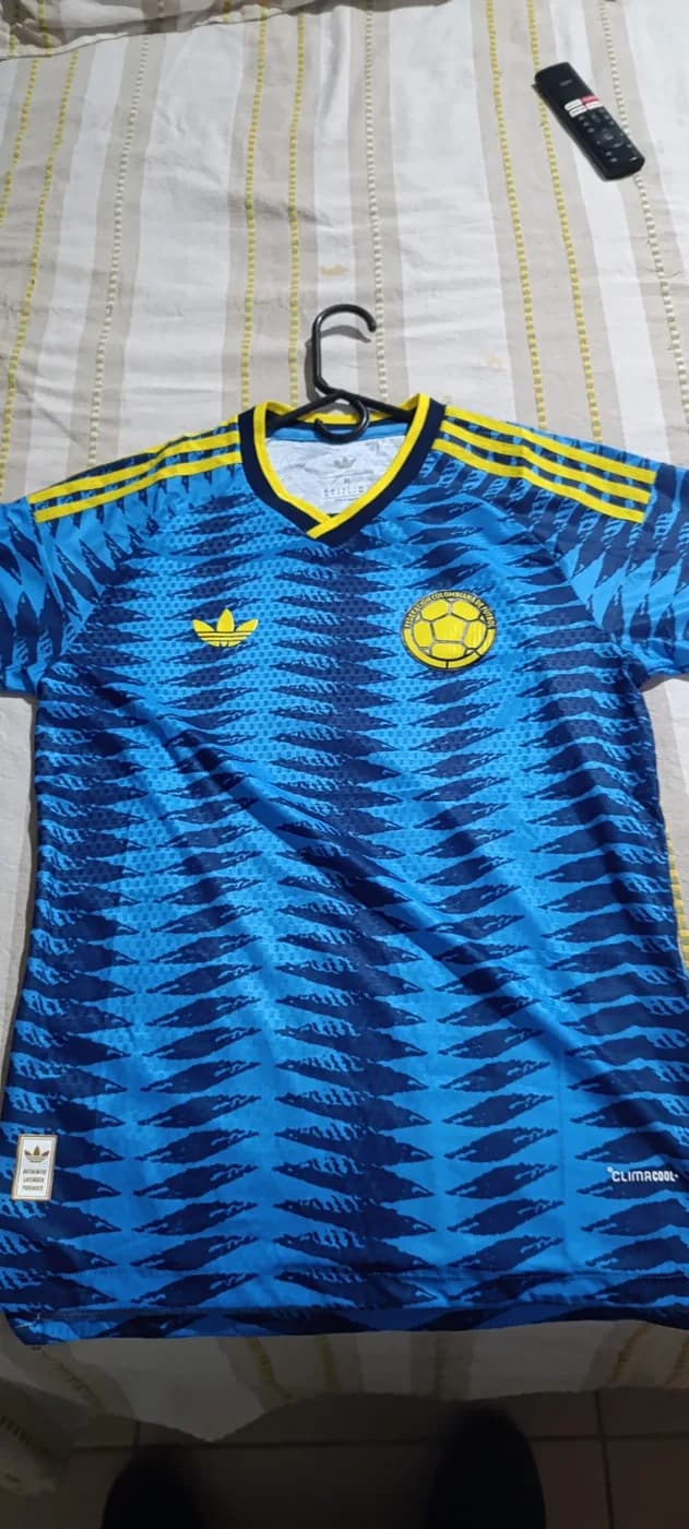 Colombia Away front view football shirt