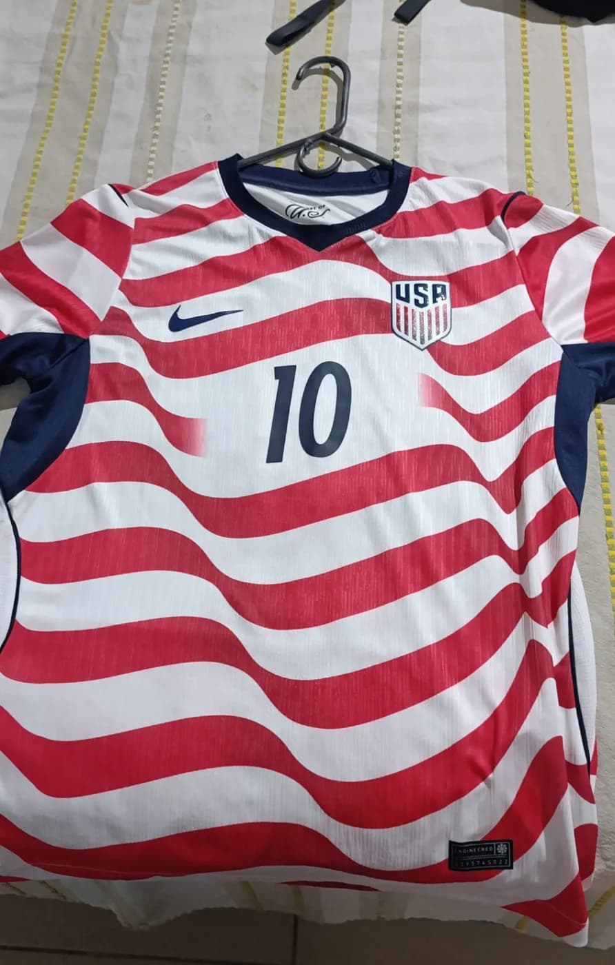 United States Home front view football shirt