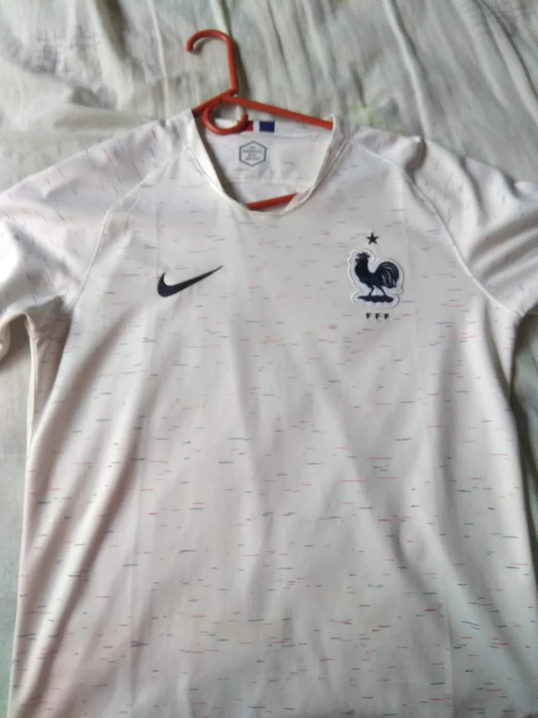 France Away front view football shirt
