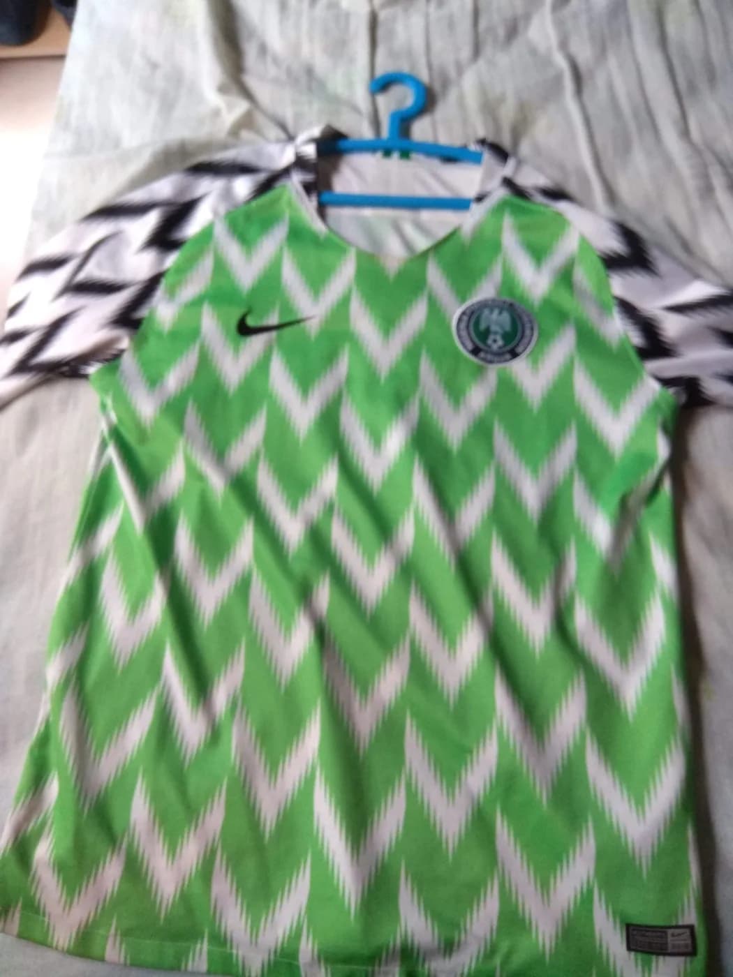 Nigeria Home front view football shirt