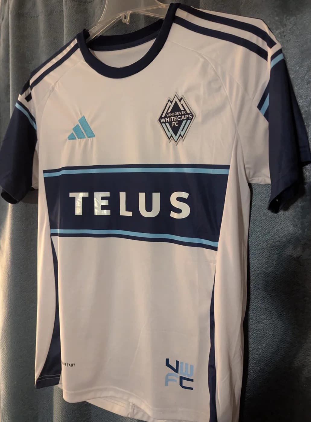 Vancouver Whitecaps 2025/2026 Home front view football shirt