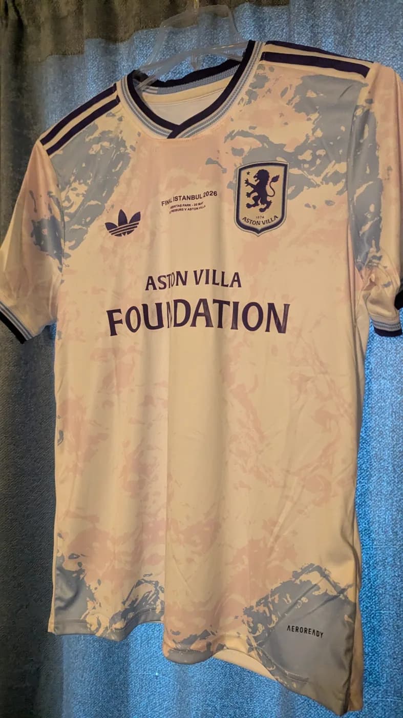 Aston Villa FC 2025/2026 Special front view football shirt
