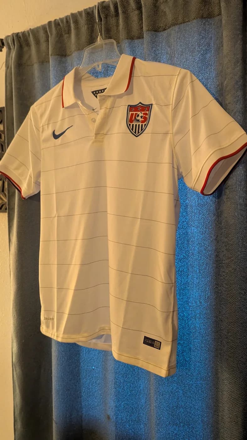 United States 2014 Home front view football shirt