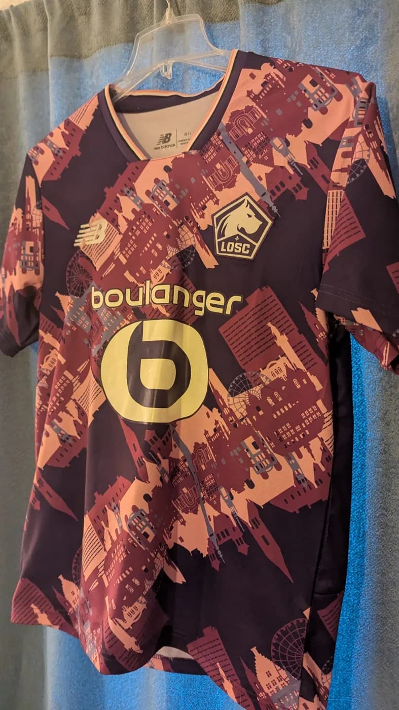 LOSC Lille 2025/2026 Special front view football shirt