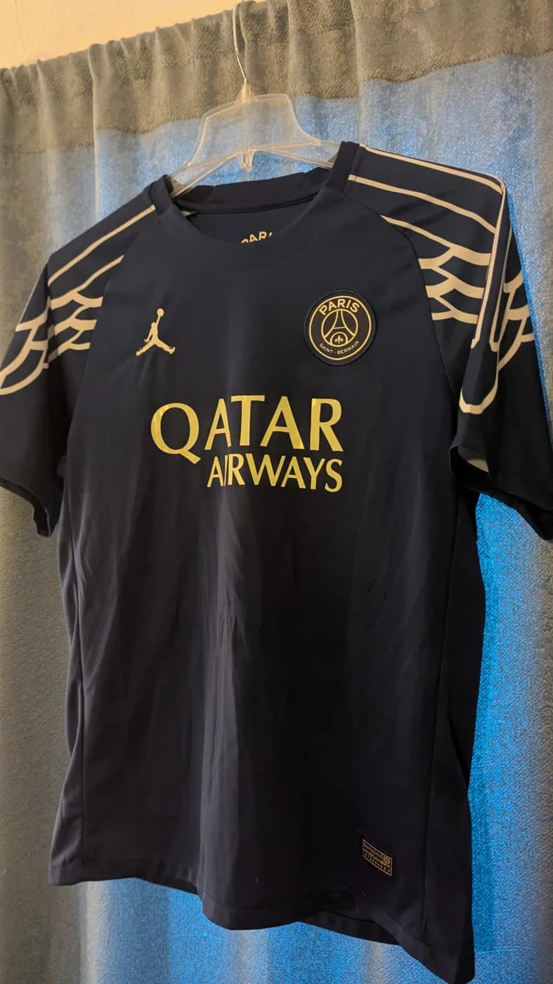 Paris Saint-Germain FC 2024/2025 O. Dembélé Special front view football shirt