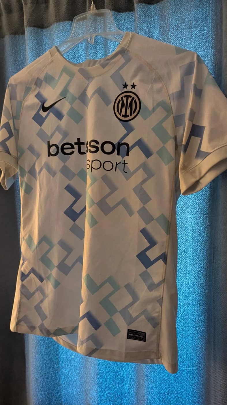 Inter Milan 2025/2026 Away front view football shirt