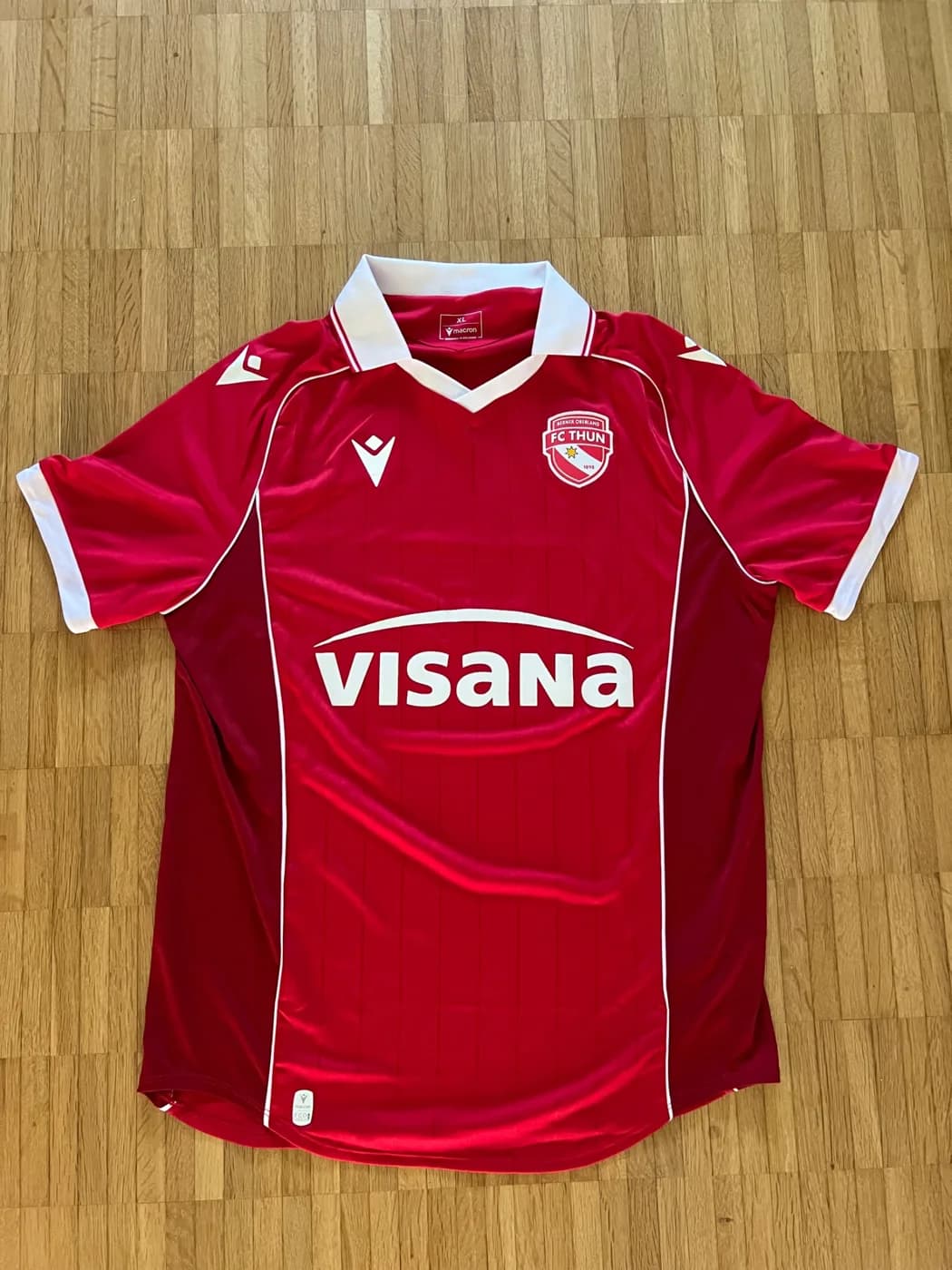 FC Thun 2025/2026 Home front view football shirt