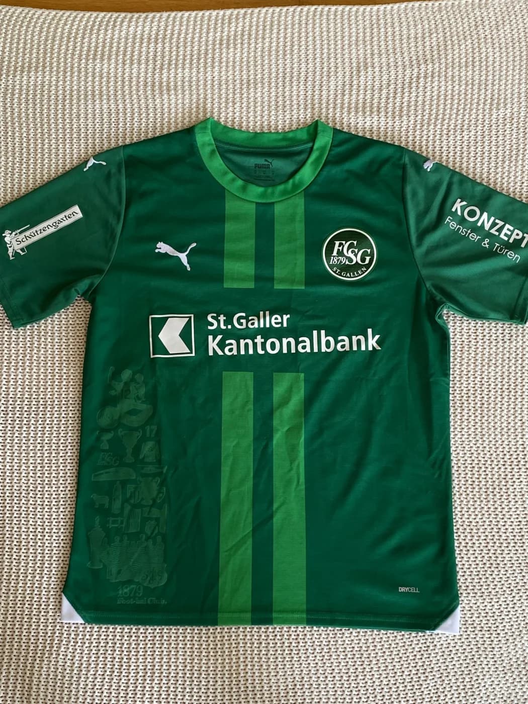 FC St. Gallen 1879 2023/2024 Home front view football shirt