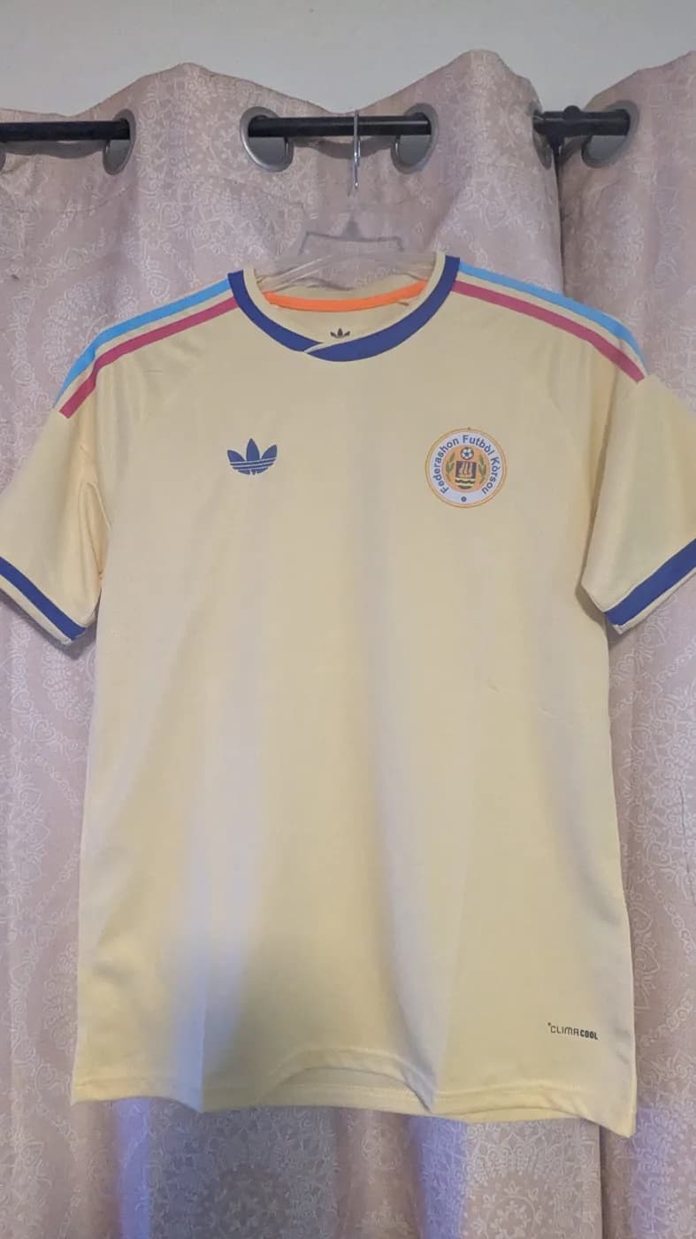 Curaçao 2026 Away front view football shirt