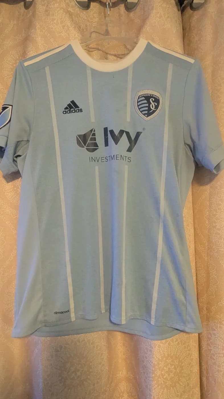 Sporting Kansas City 2017/2018 Home front view football shirt