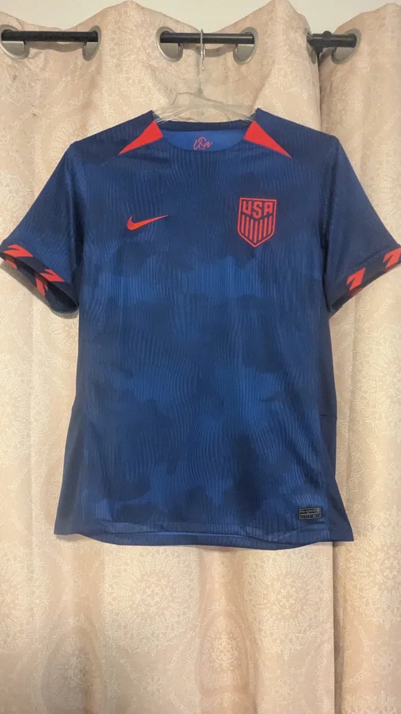 United States 2023 Away front view football shirt