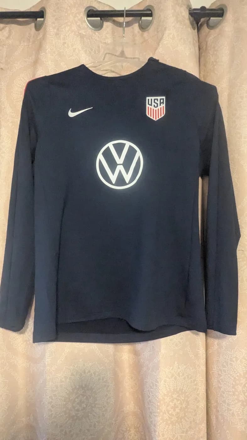 USA 2024 Training front view football shirt