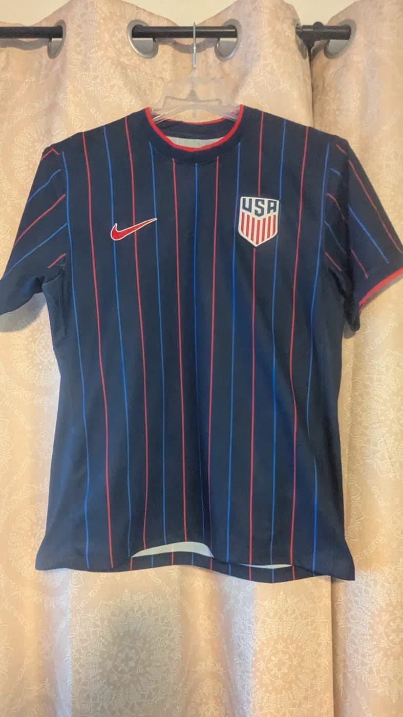 United States 2025 Away front view football shirt