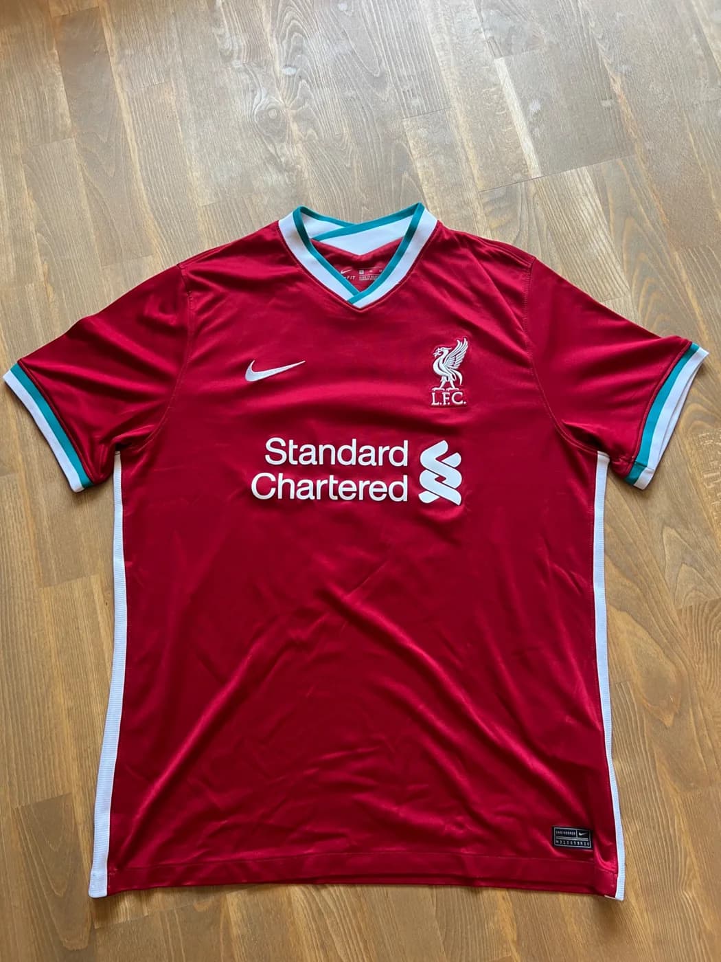 Liverpool FC 2020/2021 Felipe Home front view football shirt