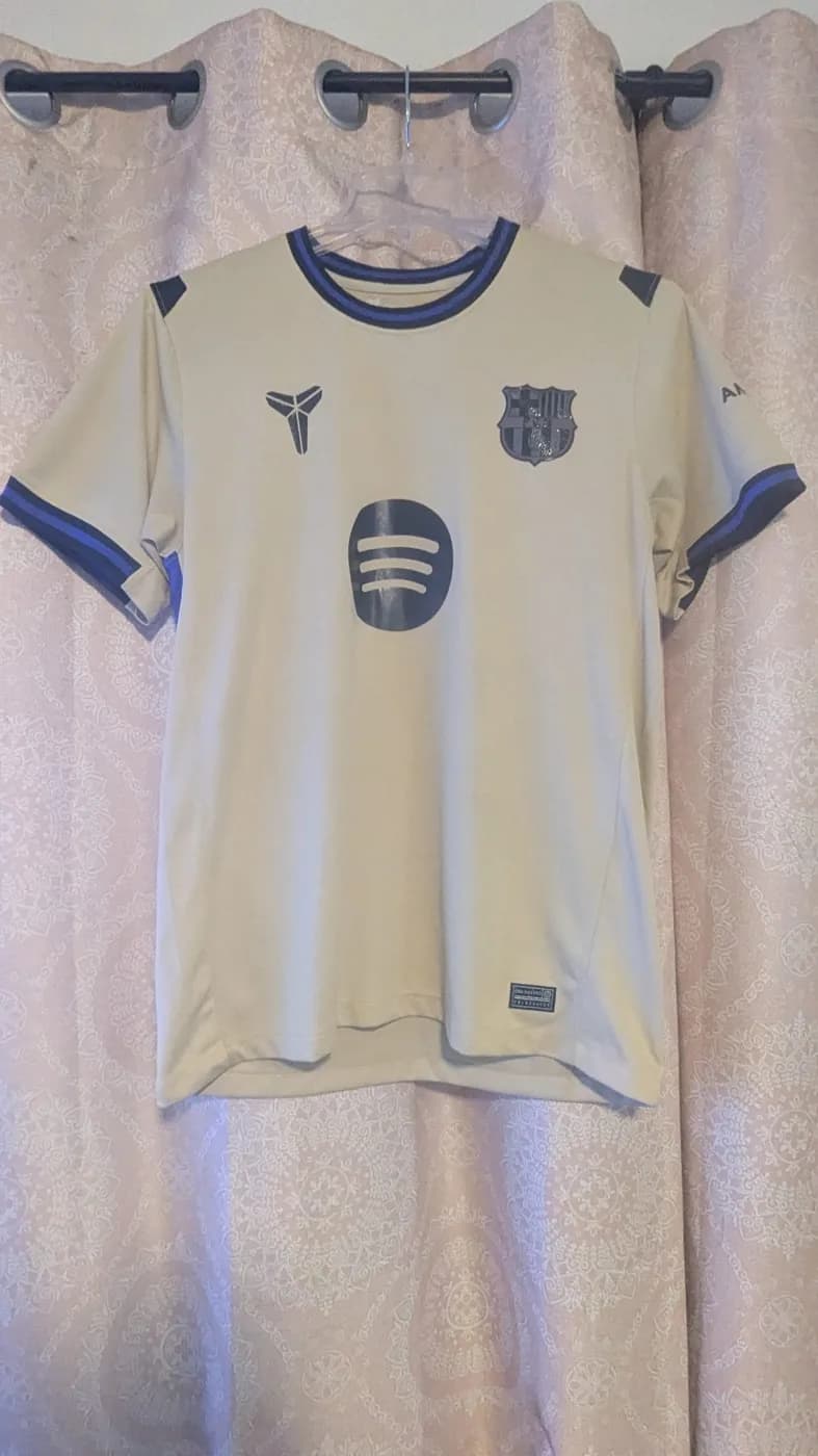 FC Barcelona 2025/2026 Lamine Yamal Away front view football shirt
