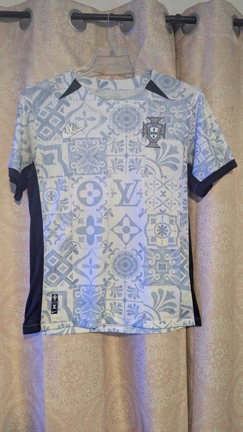 Portugal 2024 Away front view football shirt