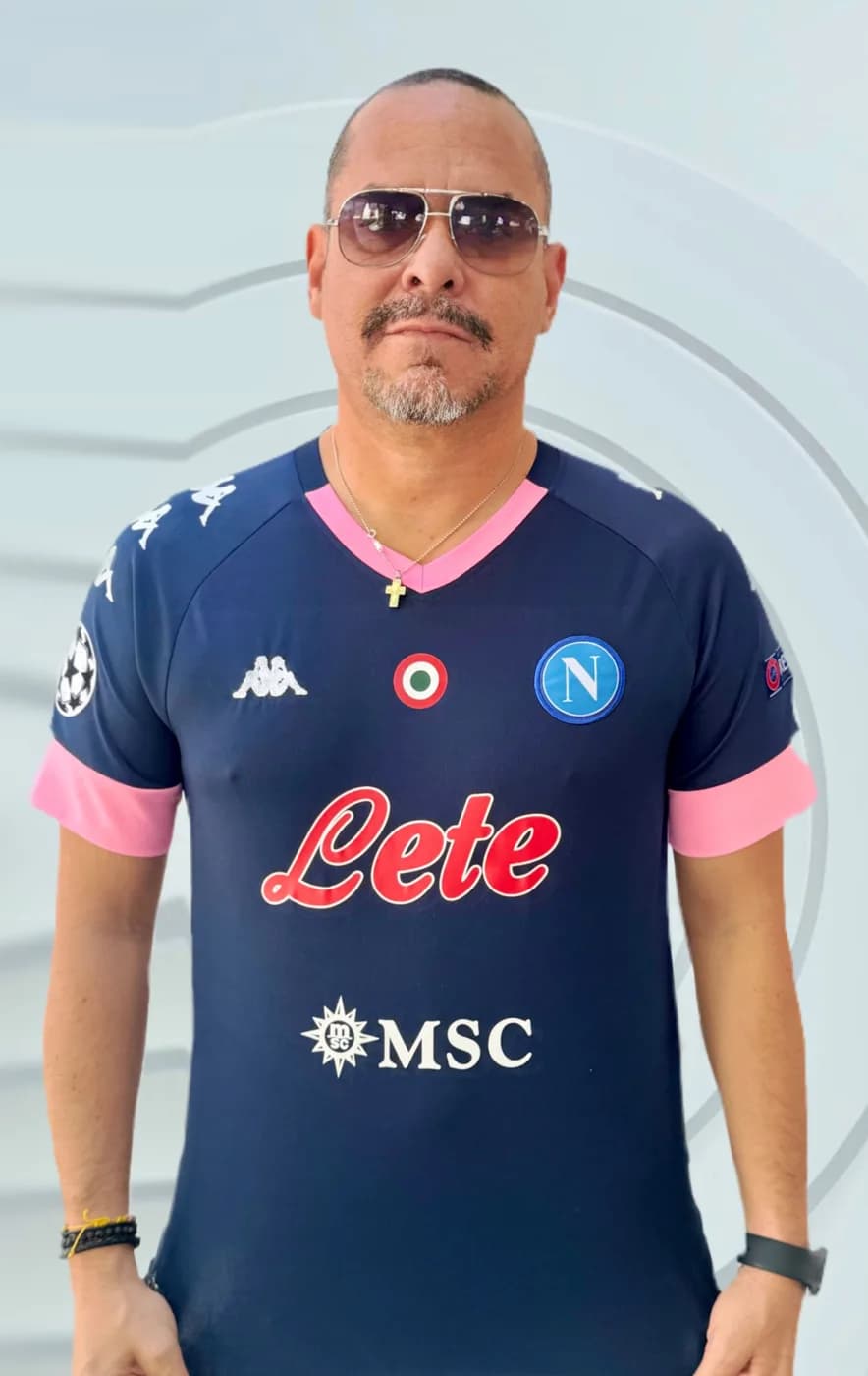 SSC Napoli Third front view football shirt
