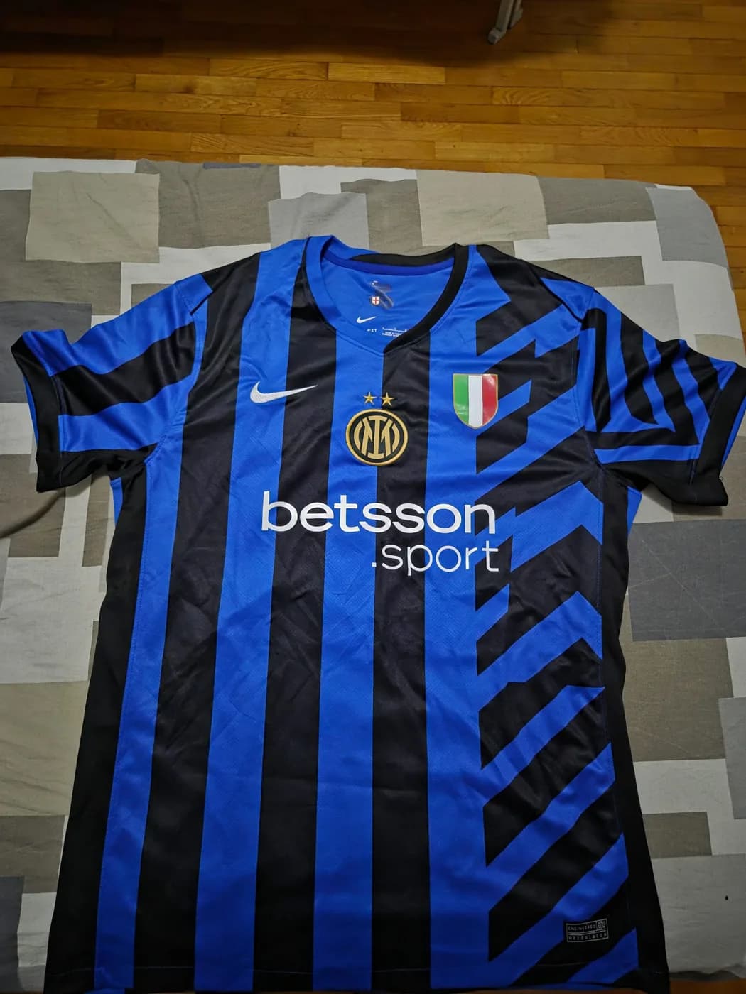 Inter Milan 2024/2025 Hakan Çalhanoğlu Home front view football shirt
