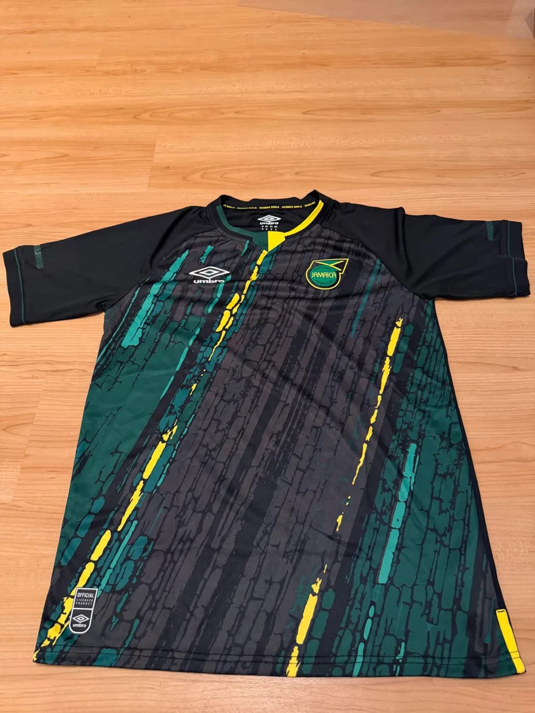 Jamaica 2022 Away front view football shirt
