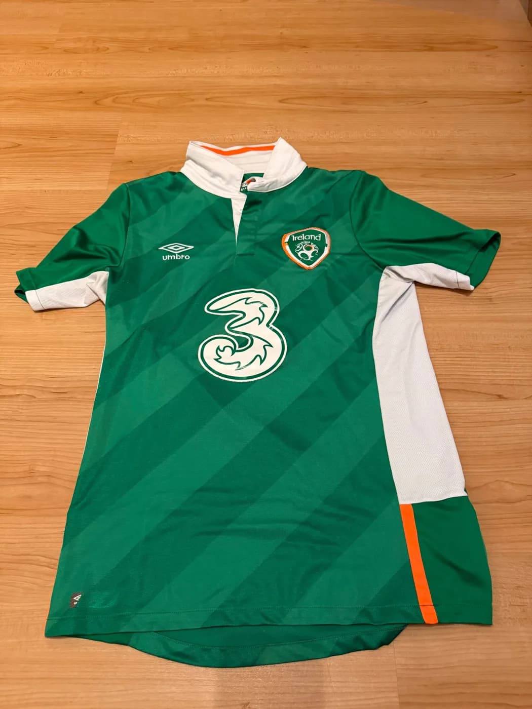 Ireland 2016 Adam Murphy Home front view football shirt