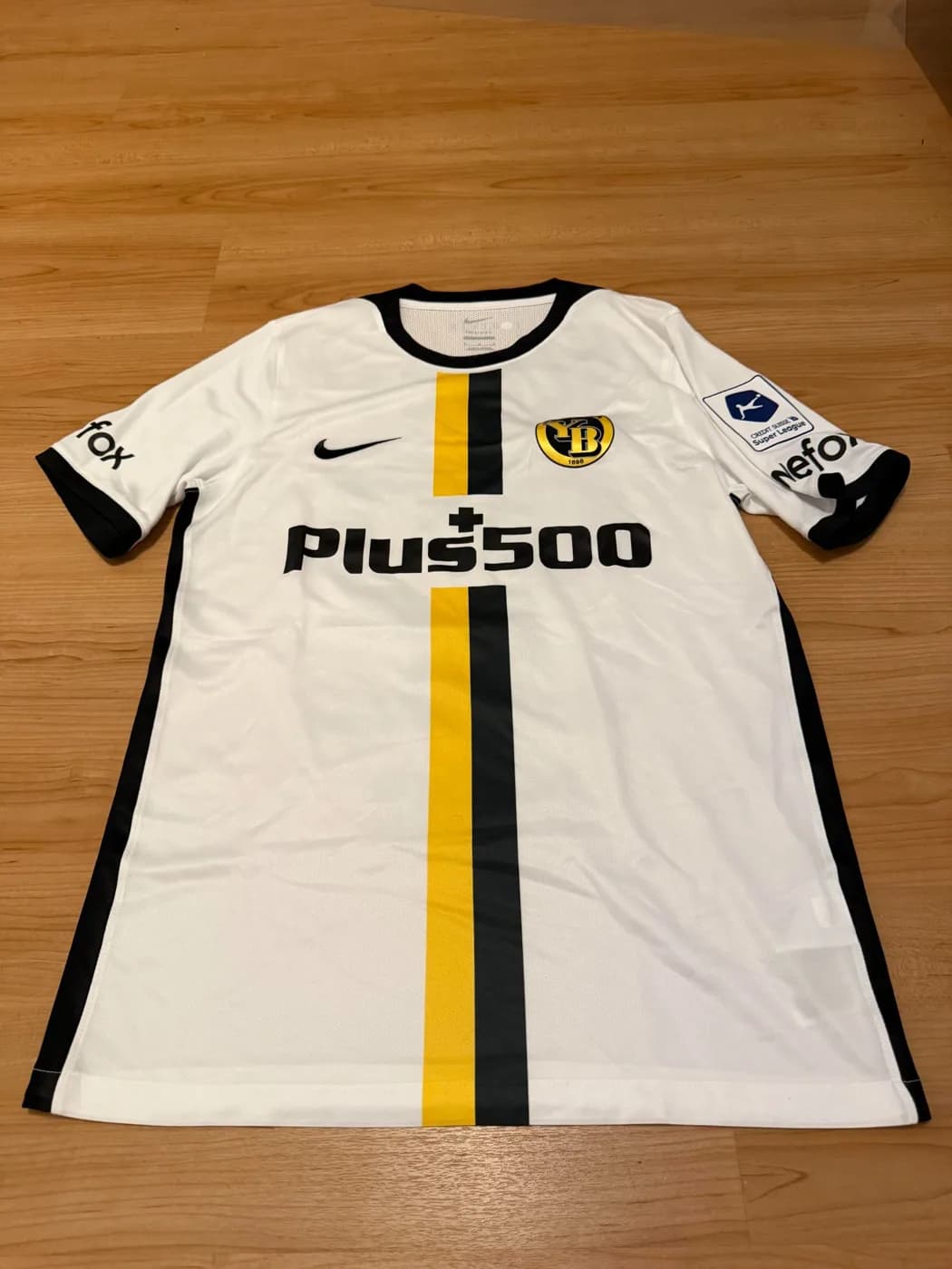 BSC Young Boys 2022/2023 Fabian Rieder Away front view football shirt