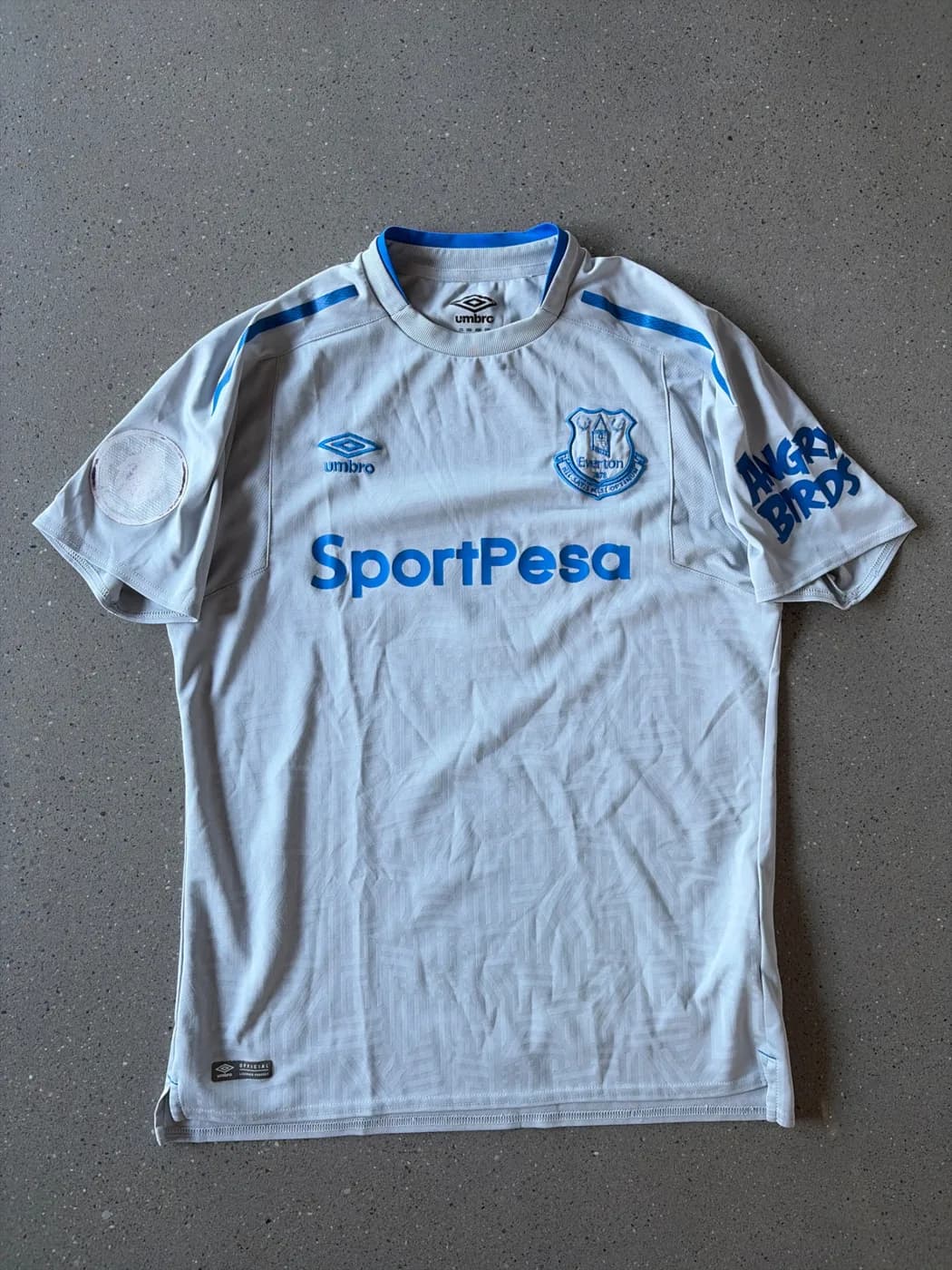 Everton FC Away front view football shirt