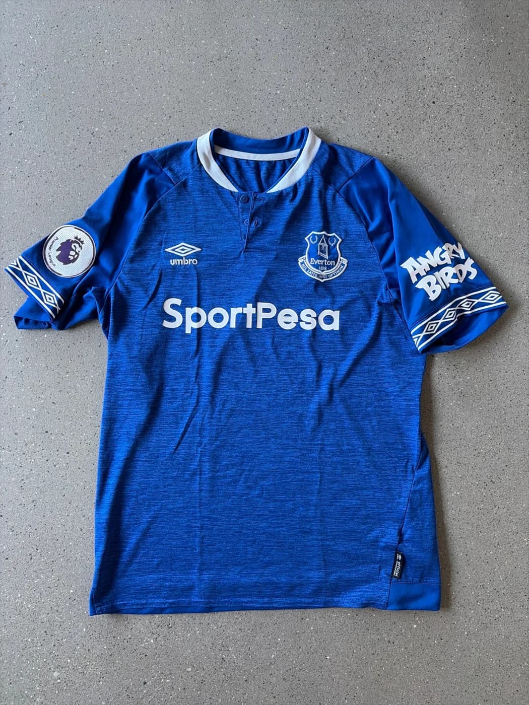 Everton FC Home front view football shirt