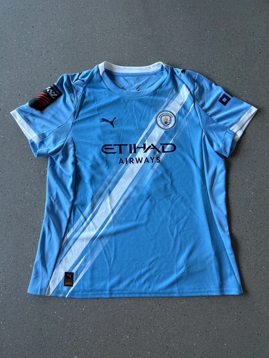 Manchester City Women Iman Beney Home front view football shirt