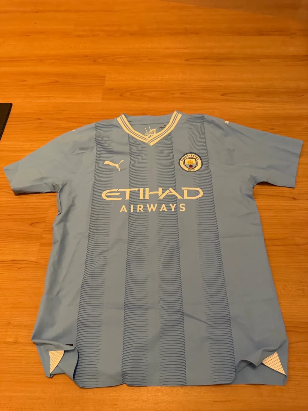 Manchester City FC 2024/2025 Erling Haaland Home front view football shirt