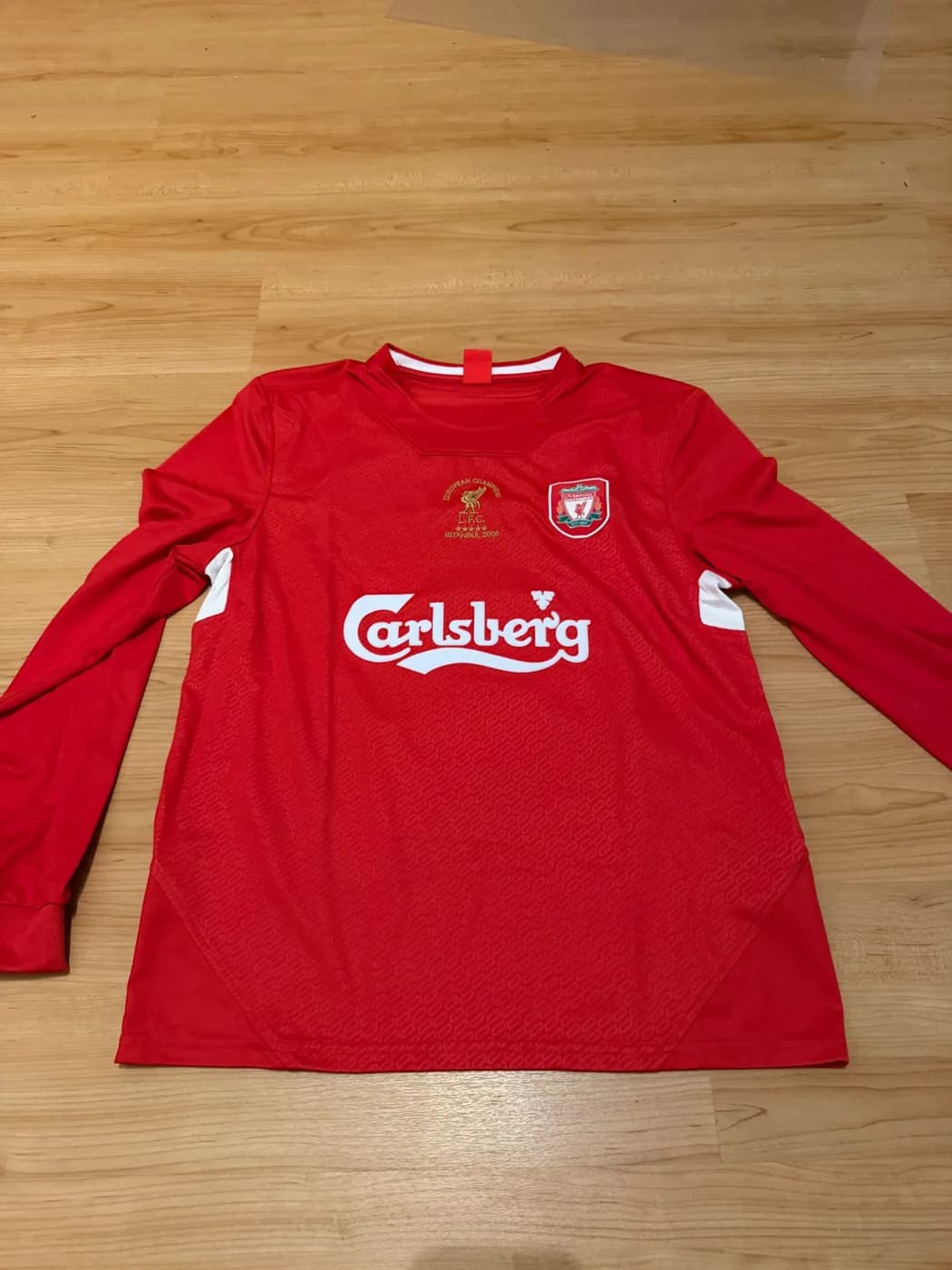 Liverpool FC 2004/2005 Gerrard Special front view football shirt