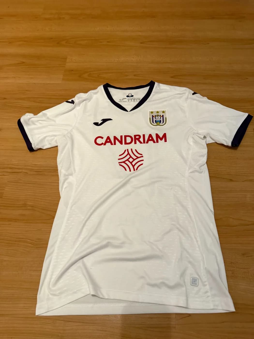 RSC Anderlecht 2022/2023 Sergio Goméz Home front view football shirt