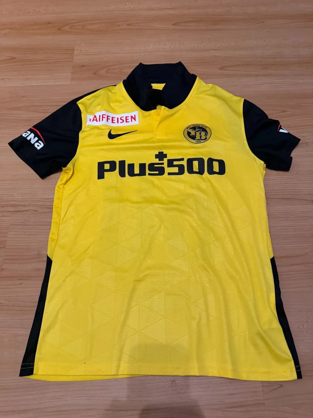 BSC Young Boys 2020/2021 Fabian Rieder Home front view football shirt